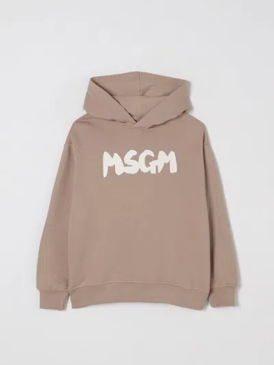 Msgm Sweater  Kids Kids Color Beige