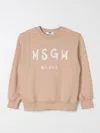 Msgm Sweater  Kids Kids Color Beige