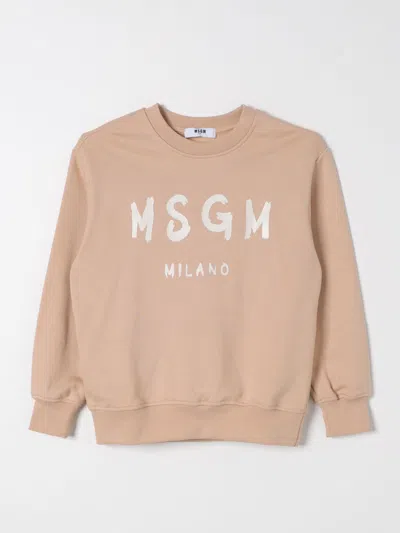 Msgm Sweater  Kids Kids Color Beige In Beige