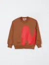 Msgm Sweater  Kids Kids Color Biscuit In Animal Print