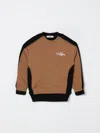Msgm Sweater  Kids Kids Color Biscuit In Brown