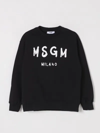 MSGM SWEATER MSGM KIDS KIDS COLOR BLACK,420692002