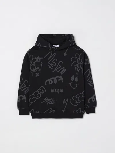 MSGM SWEATER MSGM KIDS KIDS COLOR BLACK,H34121002