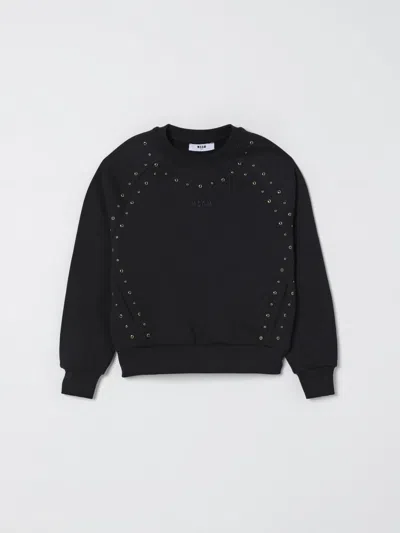 MSGM SWEATER MSGM KIDS KIDS COLOR BLACK,H44969002