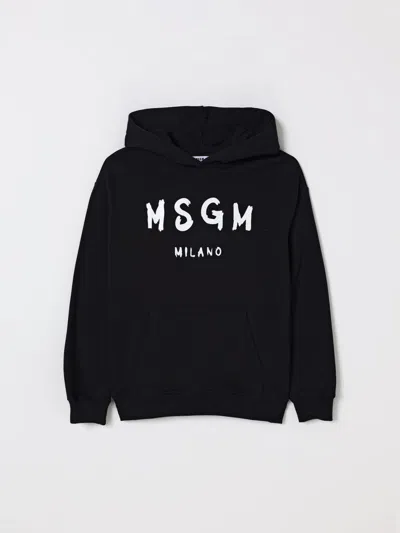 MSGM SWEATER MSGM KIDS KIDS COLOR BLACK,437963002