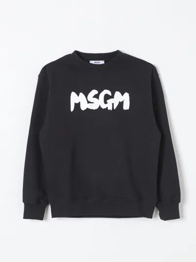 Msgm Sweater  Kids Kids Color Black In Schwarz