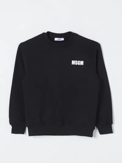 Msgm Sweater  Kids Kids Color Black In Schwarz