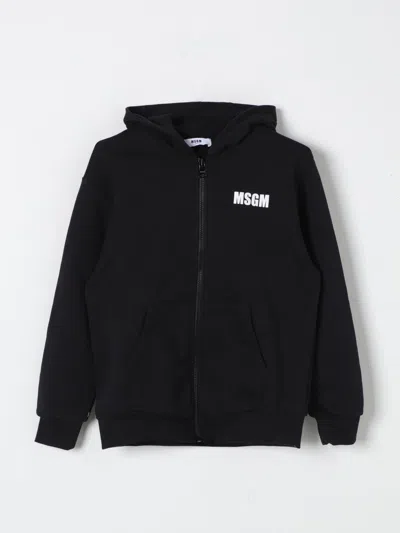 Msgm Sweater  Kids Kids Color Black In Schwarz