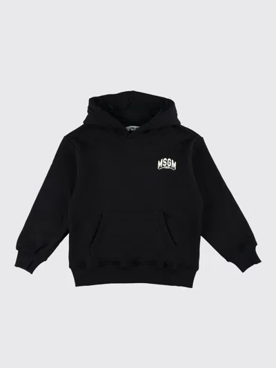 Msgm Sweater  Kids Kids Color Black In Schwarz