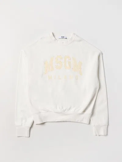 Msgm Sweater  Kids Kids Color Cream