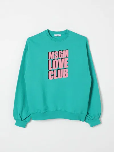 Msgm Sweater  Kids Kids Color Green In Grün