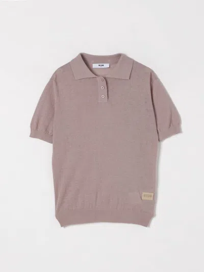 Msgm Sweater  Kids Kids Color Grey