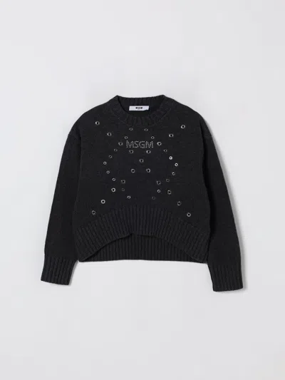 Msgm Sweater  Kids Kids Color Grey In Gray