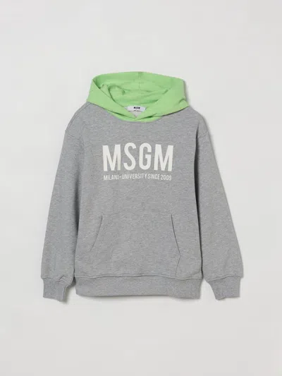 Msgm Sweater Kids  Kids In Gray