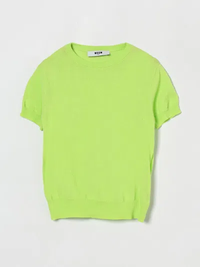 Msgm T-shirt Kids  Kids In Green