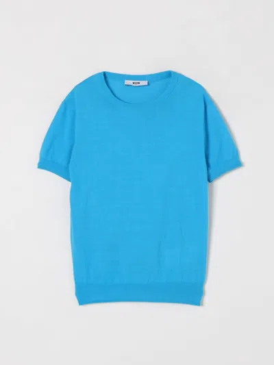 Msgm Sweater  Kids Kids Color Turquoise