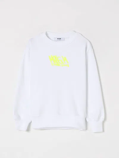Msgm Sweater  Kids Kids Color White 1