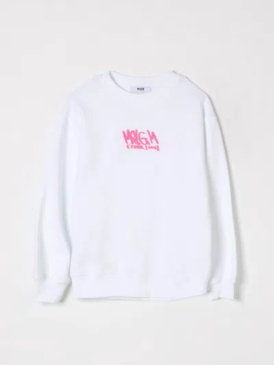 Msgm Sweater  Kids Kids Color White