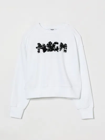 Msgm Sweater Kids  Kids In White