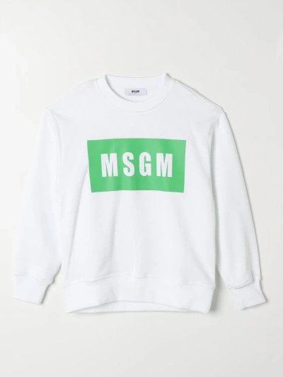 Msgm Sweater  Kids Kids Color White