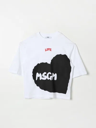 Msgm Sweater  Kids Kids Color White