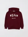 Msgm Sweater  Kids Kids Color Wine In Burgundy