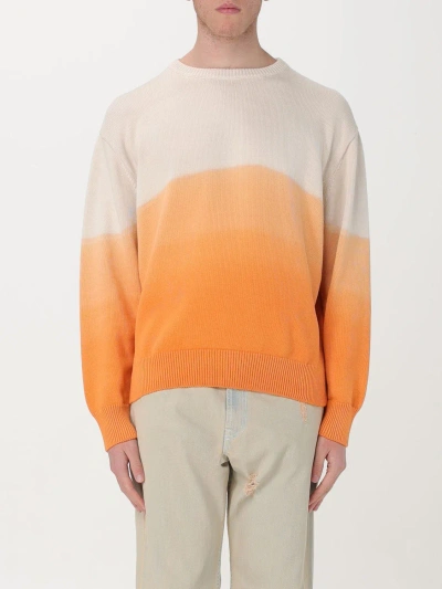 Msgm Sweater  Men Color Orange