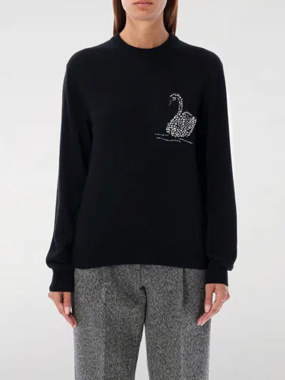 MSGM SWEATER MSGM WOMAN COLOR BLACK,G11836002