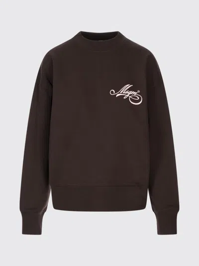 Msgm Sweater  Woman Color Brown