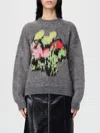 Msgm Sweater  Woman Color Charcoal In Gray