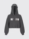 Msgm Sweater  Woman Color Grey In Gray