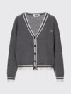 Msgm Sweater  Woman Color Grey In Gray