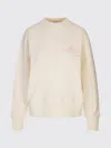 Msgm Sweater  Woman Color White In Neutral
