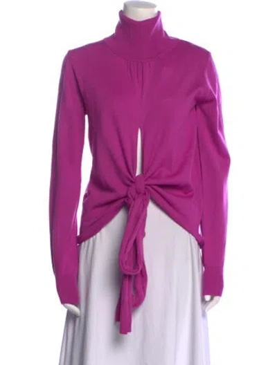 Pre-owned Msgm Sweater W/ Tags In Purple