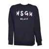 Msgm Sweaters In Blue