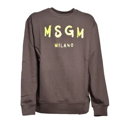Msgm Sweaters In Brown