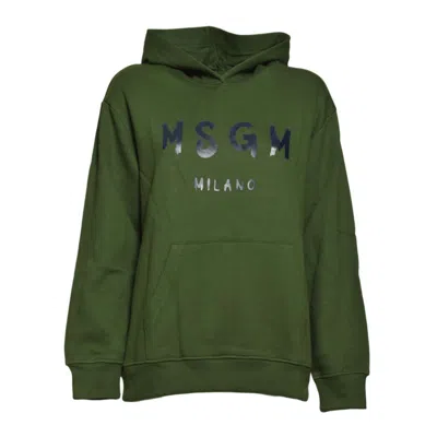 Msgm Sweaters In Green