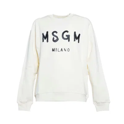 Msgm Sweaters In Neutral
