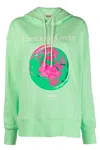 Msgm Sweaters Green In Verde Blu E Verdi