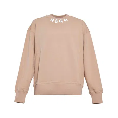 Msgm Sweaters In Neutral