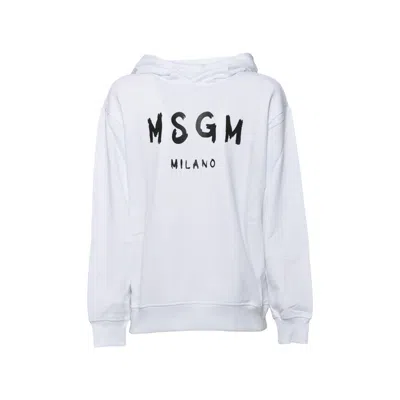 Msgm Sweaters In White