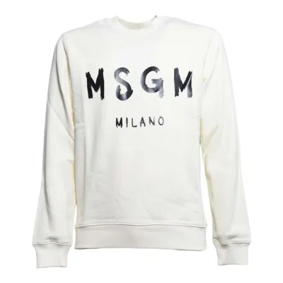 Msgm Sweaters In White