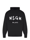 Msgm Sweatshirt In Black