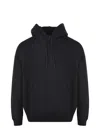 Msgm Logo-print Long-sleeve Hoodie In Black