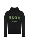 Msgm Sweatshirt In Black