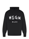 Msgm Sweatshirt In Black