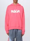 Msgm Sweatshirt  Men Color Fuchsia In Fuchsia