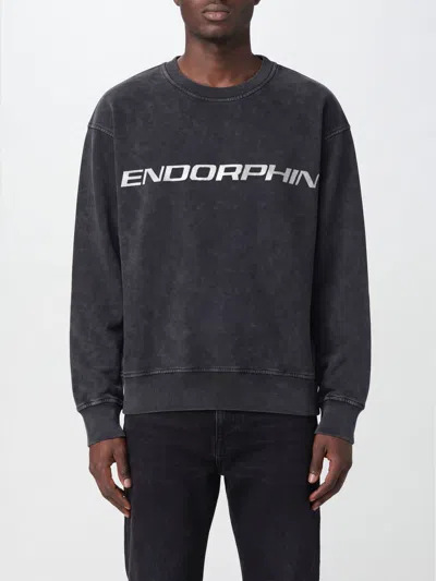 MSGM MSGM MEN'S RELAXED FIT CREWNECK SWEATSHIRT IN COTTON WITH SLOGAN PRINT,I69021033
