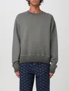 Msgm Sweatshirt  Men Color Charcoal In Charcoal