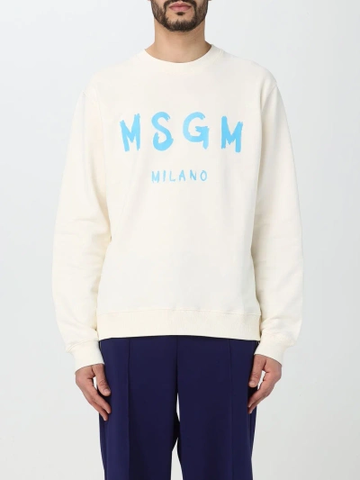 Msgm Sweatshirt  Men Colour White